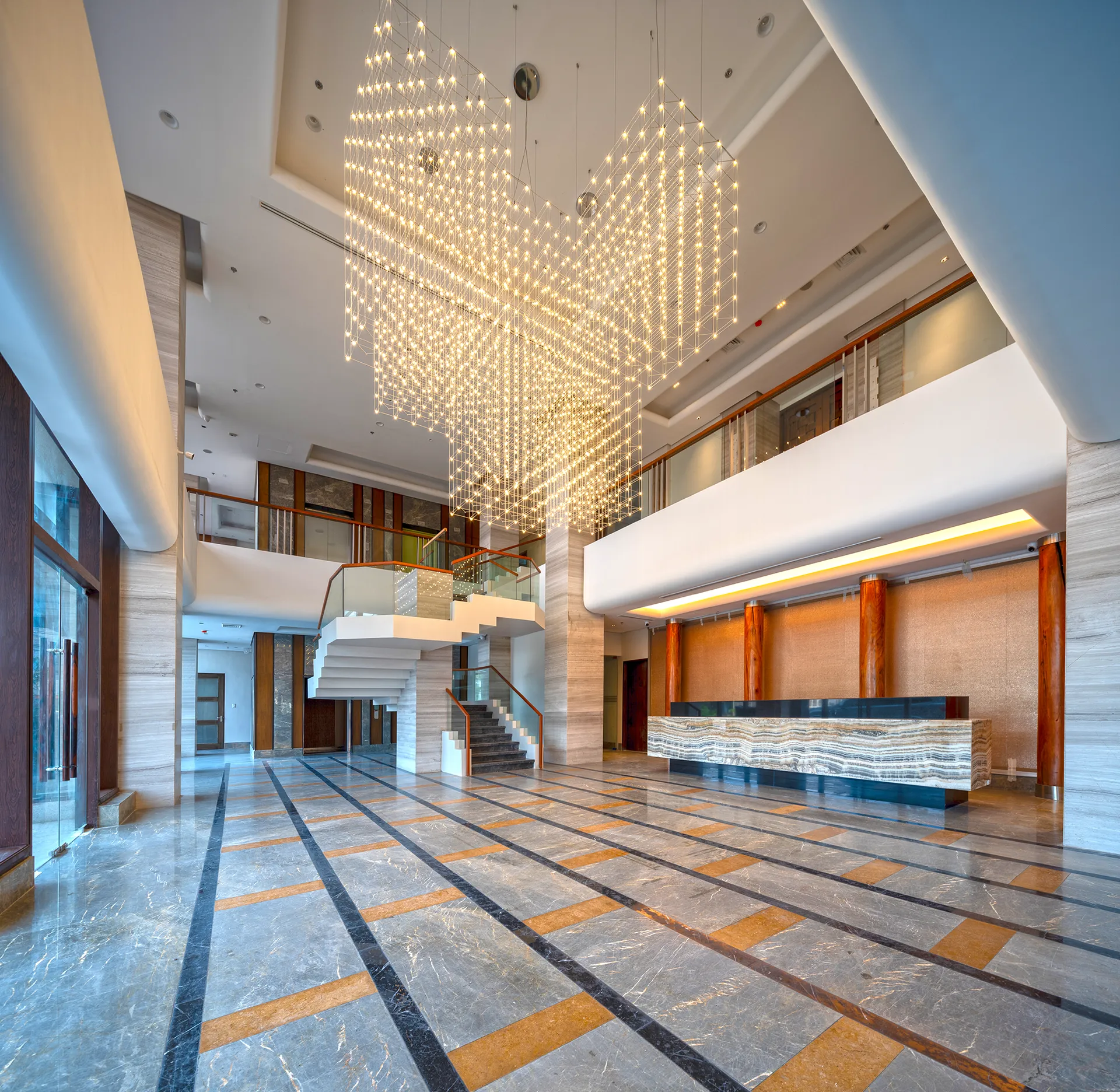 Hotel lobby