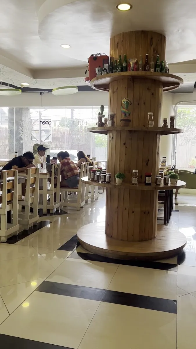 Seating around the central display