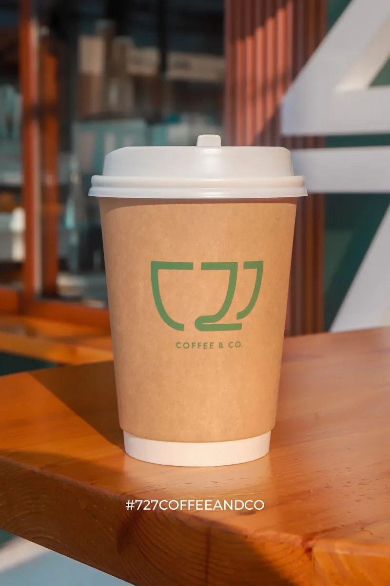Takeaway cup on the counter