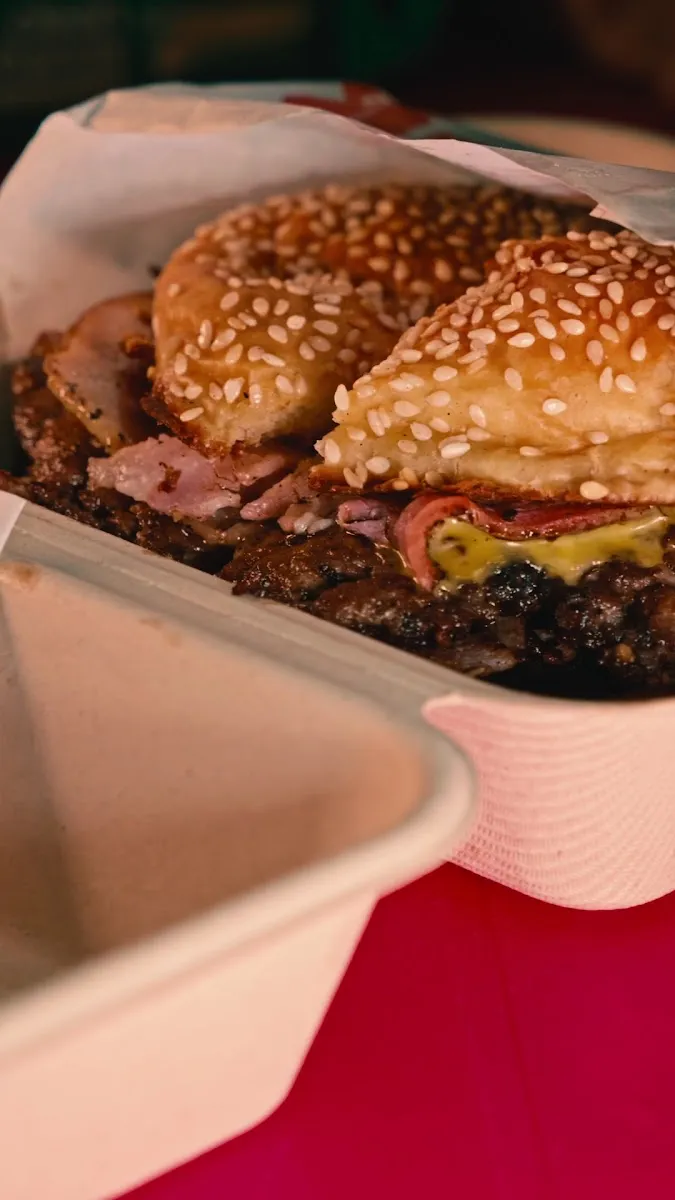 Burgers packed to go