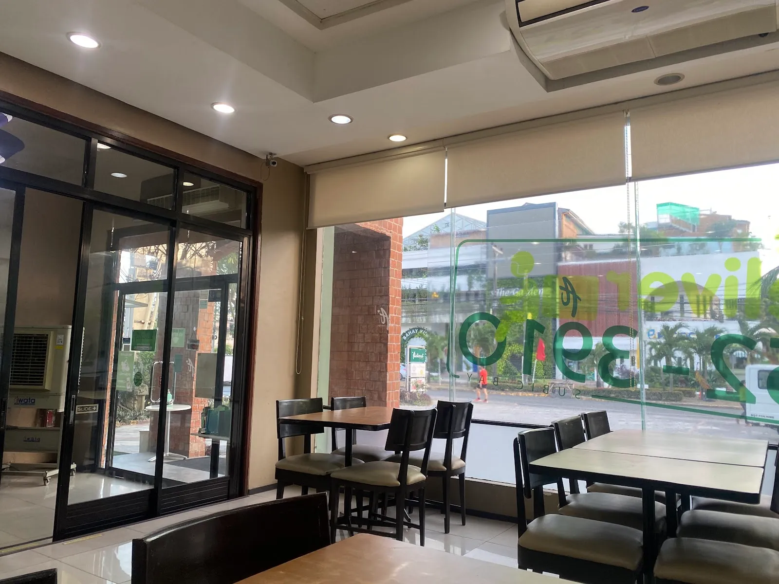 Dining room by the front windows