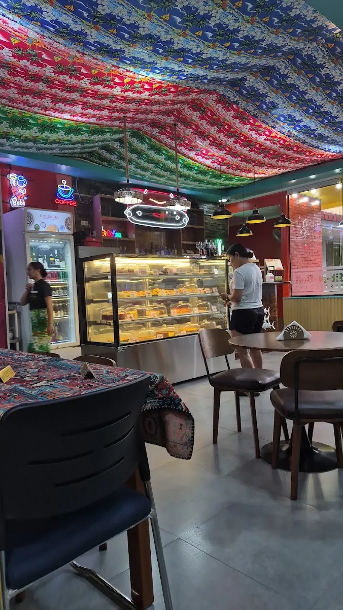 Counter and seating