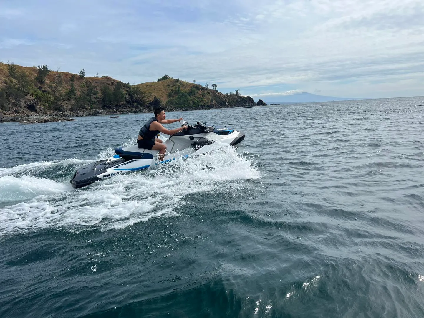 Jet ski on the water
