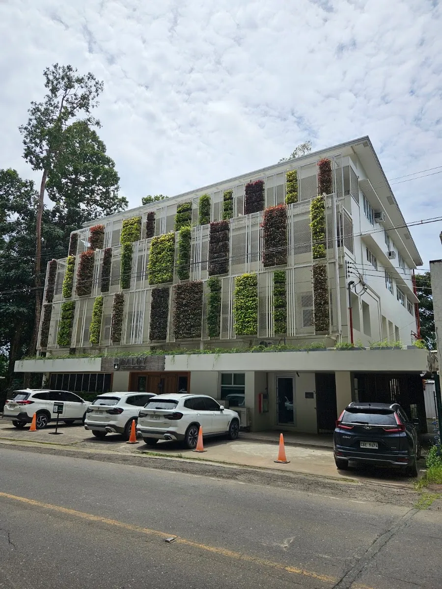 Street view of the building