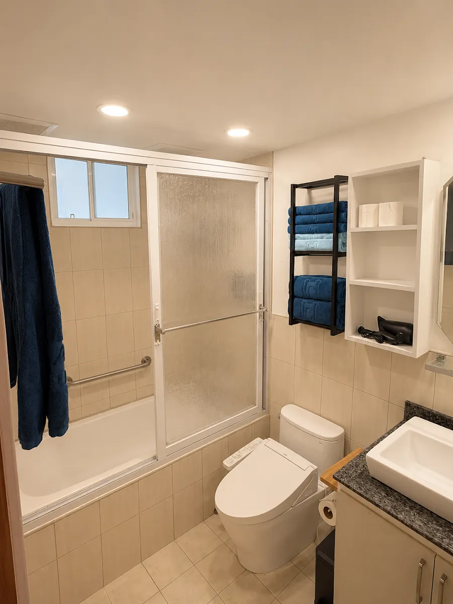 Bathroom with shower