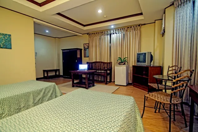 Room with sitting area