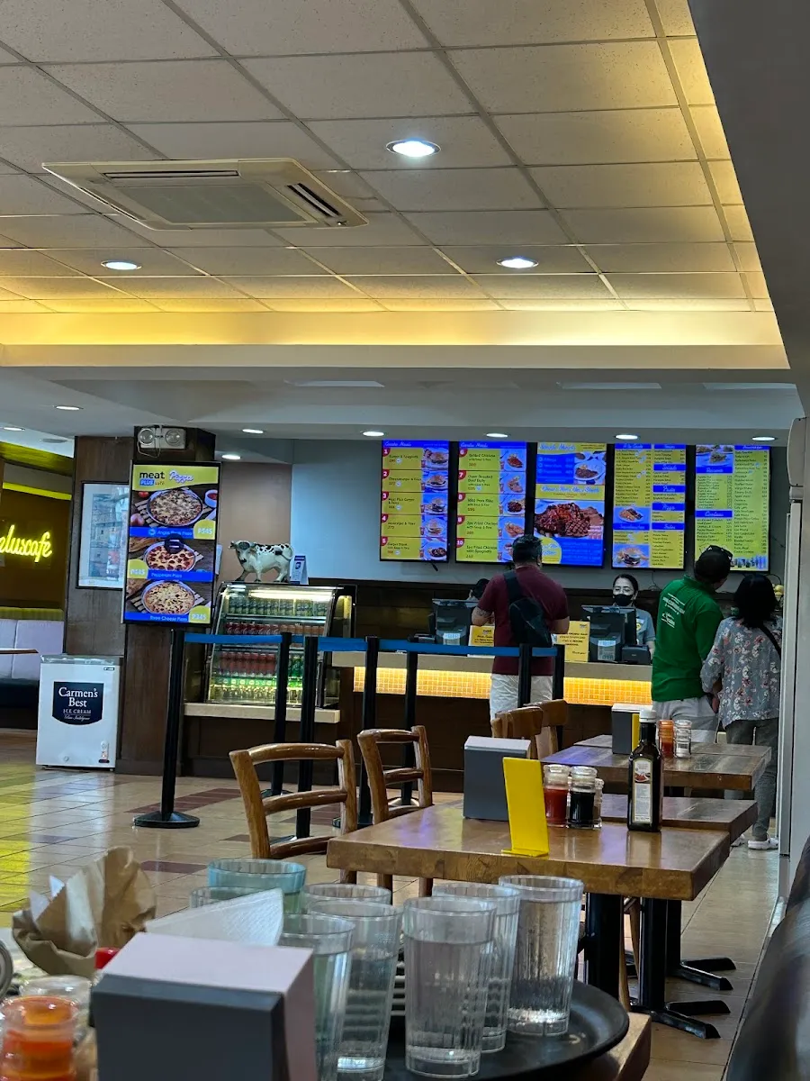 Ordering counter and dining area